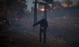 Vụ cháy Creek Fire xảy ra vào ngày 5/12 năm ngoái.