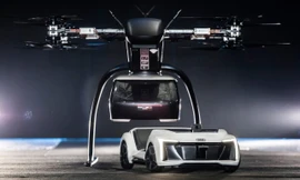 Mẫu concept "taxi bay" Pop.Up Next của Audi.