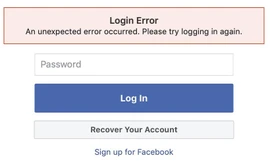 Người dùng Facebook sợ bị hack vì tài khoản bỗng nhiên đăng xuất.