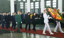 Lễ tang cấp Nhà nước nguyên Bí thư Thành ủy Hà Nội Nguyễn Văn Trân