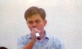 Kế toán trưởng Bình Sơn đối chất tại tòa.