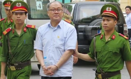 Phạm Công Danh tại tòa án Hà Nội.