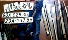 Tang vật trong vụ án.