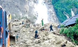Vụ sạt lở đất ở Hòa Bình: Tìm thấy thi thể 2 nạn nhân cuối cùng