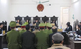 Phiên tòa xét xử Giang Kim Đạt.