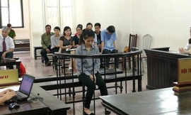 Phiên tòa xét xử Cao Thị Anh.