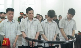 Các bị cáo tại tòa