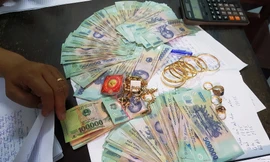 Tang vật vụ án lô đề tiền tỷ