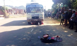 Hiện trường vụ tai nạn giao thông làm 4 người trong một gia đình thương vong