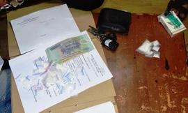 Tang vật vụ án tàng trữ ma túy tại phường Phước Vĩnh, Huế