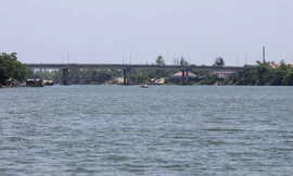 Liên tục phát hiện xác người chết nổi trên mặt sông Hương đoạn qua cầu Chợ Dinh. Ảnh: Internet