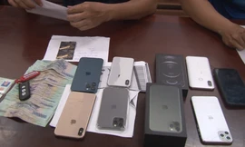 Tang vật vụ án.