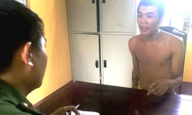 Nghi phạm trộm cắp Nguyễn An Hữu Hải (ảnh Phong Anh)