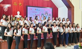 30 thí sinh lọt vào vòng bán kết cuộc thi Hoa khôi Đại học Huế 2020.