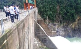 Nhiều vi phạm được phát hiện tại thủy điện Thượng Nhật.