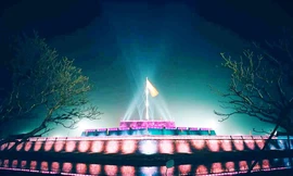 Kỳ đài Huế đẹp ngỡ ngàng chờ đón Tết Mậu Tuất 2018