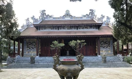 Khu chánh điện chùa Từ Hiếu sau khi trùng tu.