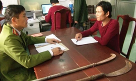 Đối tượng hung hãn xông vào nhà chém người Hồ Văn Tuấn tại cơ quan công an Huế