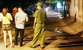 Khu vực xảy ra vụ án mạng (ảnh FB)