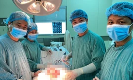 Ca phẫu thuật phức tạp đã được tiến hành thành công.