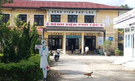 Bệnh viện huyện Phú Lộc, nơi vừa xảy ra sự cố y khoa nghiêm trọng làm hai người tử vong