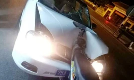 Hiện trường vụ tai nạn chết người (Ảnh nguồn FB)