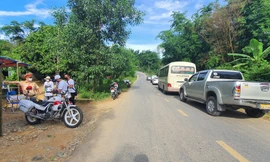 Lực lượng chức năng tỉnh TT-Huế tăng cường kiểm soát người từ ngoài địa phương đến địa bàn tỉnh này.