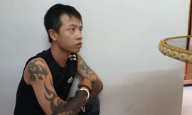 Đối tượng ma túy với toàn thân đầy hình xăm trổ Nguyễn Quốc Huy