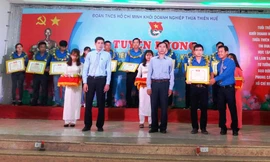 Tuyên dương thanh niên tiên tiến sản xuất kinh doanh giỏi làm theo lời Bác