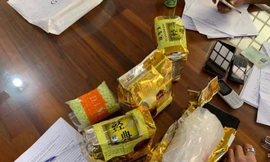 Lượng lớn ma tuý bị thu giữ.