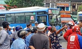 Hiện trường vụ việc.