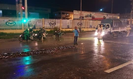 Hiện trường vụ việc.