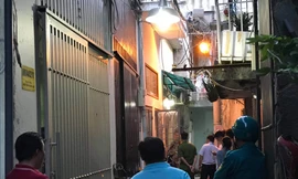 Hiện trường vụ việc.