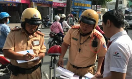 Trong 5 ngày đầu ra quân, CSGT đã lập biên bản hơn 2.400 trường hợp vi phạm.