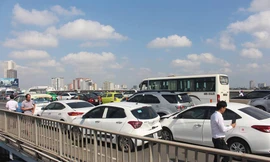 Hiện trường tai nạn.