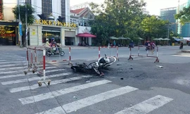 Hiện trường vụ việc.