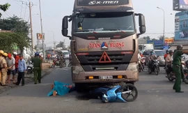 Hiện trường tai nạn.