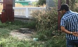 Hiện trường vụ việc.