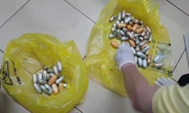 Gần 1,6kg cocain trong bụng người đàn ông.