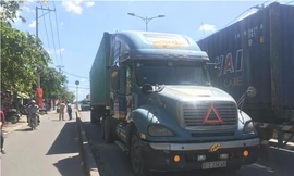 Hiện trường tai nạn.