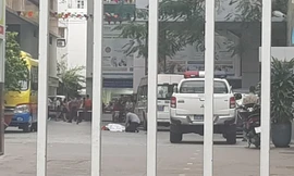 Hiện trường vụ việc.