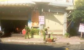 Hiện trường vụ việc.