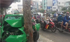 Hiện trường tai nạn.