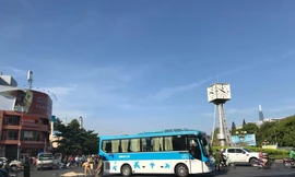 Hiện trường tai nạn.