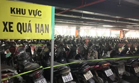 Hàng trăm xe máy 'nằm vạ' nhiều năm ở sân bay Tân Sơn Nhất