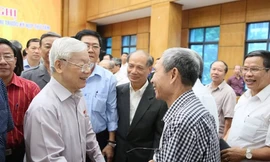 Tổng Bí thư, Chủ tịch nước tiếp xúc cử tri trước kỳ họp thứ 8, Quốc hội khóa XIV