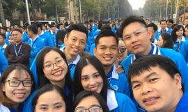 1.000 đại biểu hội quân Hành trình 'Tôi yêu Tổ quốc tôi'