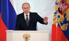 Tổng thống Putin lần đầu đọc Thông điệp Liên bang trước nghị viện