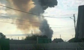 Nổ kho đạn ở căn cứ quân sự Nga, 12 người bị thương