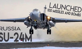 Uy lực cường kích – ném bom Su-24M của Không quân Nga